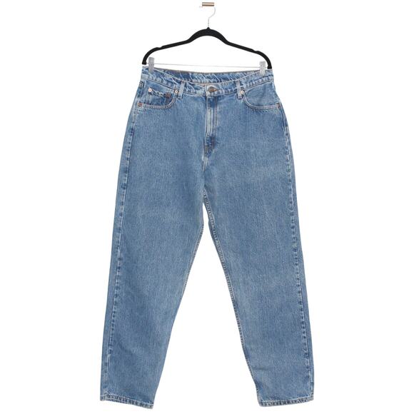 Vintage Levi's 561 Loose Fit Straight Leg Jeans Size 16 Medium Wash - Picture 1 of 7